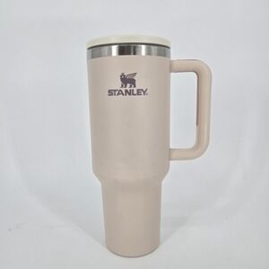 Stanley 40oz Quencher H2.0 Tumbler Blush Pink Handle Cup Aftermarket Lid No Stra